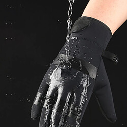 Acheter INF Gants d'hiver chauds coupe-vent/imperméables pour écran tactile Black L