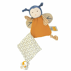 Acheter Doudou et Compagnie Doudou Cie POLLEN L'ABEILLE BIO Pantin attache sucette