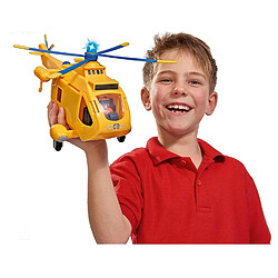 Simba Toys Pompier Sam Helicopter Wallaby II avec une figure