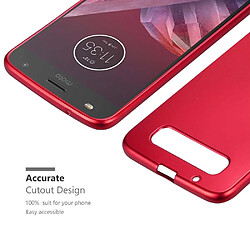 Cadorabo Coque Motorola MOTO Z2 Etui en Rouge pas cher