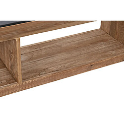 Pegane Meuble TV en bois recyclé et pin coloris naturel - Longueur 240 x Profondeur 48 x hauteur 60 cm pas cher