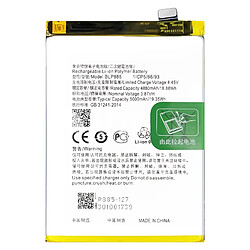 Avizar Batterie Interne pour Oppo A96 5000mAh 100% Compatible Remplace BLP885