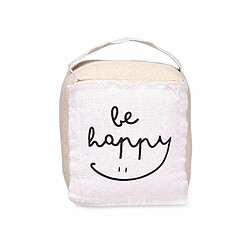 Avis Gift Decor Support de porte Be Happy Seau 16 x 19 x 14,5 cm (6 Unités)