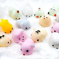 Universal 57 modèles différents de mini mignon, soulagement du stress squishy pour / adulte