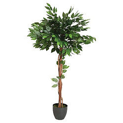 But Plante artificielle H120 cm FICUS Vert / Noir