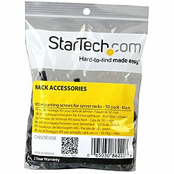 Avis Paul Beuscher StarTech.com Paquet de 50 vis de montage M5 x 12 mm - Noir