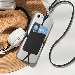 Acheter Avizar Coque Cordon Universelle pour Smartphone avec Porte-carte série NeckPouch Noir