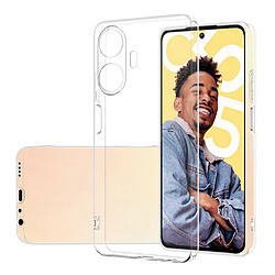 Htdmobiles Coque pour Realme C51 / C53 / Narzo N53 - housse etui silicone gel fine + film ecran - TRANSPARENT TPU