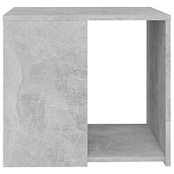 Acheter Maison Chic Table d'appoint | Table Basse Gris béton 50x50x45 cm Aggloméré -GKD51737