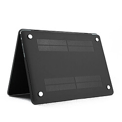 Wewoo Housse Étui noir pour MacBook Pro Retina 13.3 pouces 4 en 1 Coque de protection en plastique dur givré avec protecteur d'écran et protège-clavier bouchons anti-poussière pas cher