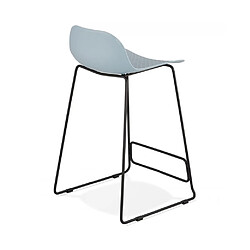 Acheter Kokoon Design Tabouret de bar design SLADE MINI BLUE 49x53x85 cm