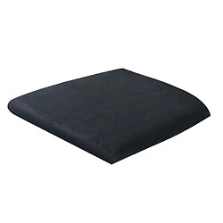 Acheter Housse De Coussin De Siège De Chaise Carrée Extensible Housse 40-50 Cm Noir