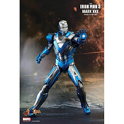 Avis Hot Toys MMS391 - Marvel Comics - Iron Man 3 - Iron Man Blue Steel Mark 30