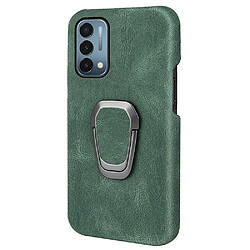 Coque en TPU + PU avec béquille, vert pour votre OnePlus Nord N200 5G