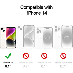 Acheter Coque Silicone Angles Renforces + 2 Vitres Protection Ecran Pour Apple iPhone 14 Little Boutik®