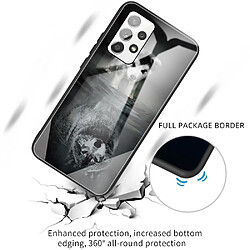 Coque en TPU antichoc chien et loup pour votre Samsung Galaxy A33 5G