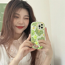 Avis GUPBOO Étui pour iPhone11ProMax Peinture à l'huile fleurs style coréen étui pour téléphone portable chaîne silicone femmes