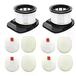 Kit de filtres HEPA, mousse et Flet pour aspirateur vertical sans fil Shark, IZ162H,IZ362H,IZ440H,IZ462H,Part XHF161H,617FJ140