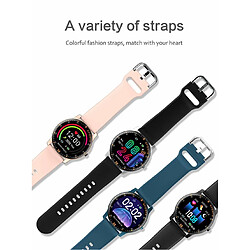 Chrono Fitness Tracker Smartwatches Podomètre Montre, Écran couleur tactile complet Tracker d'activité portable Compteur de pas Moniteur de sommeil pour enfants Femmes Hommes( Rose) pas cher