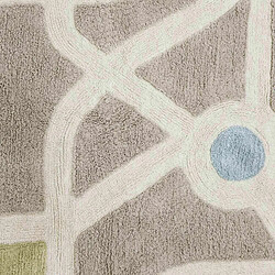 Avis Lorena Canals Tapis de jeu enfant lavable en coton - circuit voiture - 120 x 170 cm