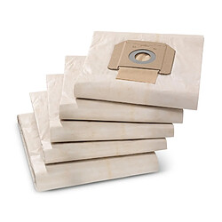 Lot de 5 sacs filtrants papier Kärcher NT 65 NT 70