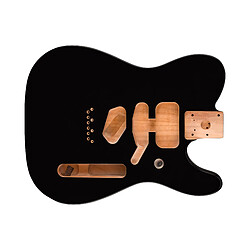 Deluxe Series Telecaster SSH Alder Body Modern Bridge Mount Black Fender