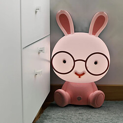 Lampe de bureau Alexandra House Living Rose Plastique 20 x 31 x 17 cm Lapin