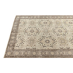 Avis Vidal Tapis de laine 208x114 brun Ultra Vintage