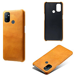 Coque en TPU + PU orange pour votre OnePlus Nord N100