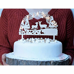 Avis Scrapcooking Cake topper bois avec LED Forêt enchantée