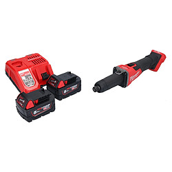 Milwaukee M18 FDGRB-502 meuleuse droite sans fil 18 V 50 mm sans balais + 2x batterie 5.0 Ah + chargeur