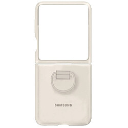 Coque Officiel Samsung Z Flip 5 Crème