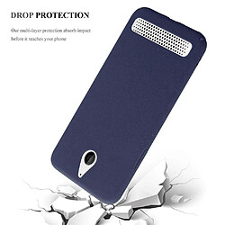 Cadorabo Coque Sony Xperia E1 Etui en Bleu pas cher