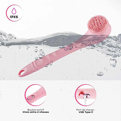 Acheter Brosse De Douche électrique Rose Sans Fil 4en1 Cleanbody Yoghi