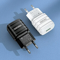 iKaku KSC-726 MINGTONG 2.4A Chargeur intelligent avec port USB unique Blanc