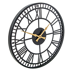 Horloge Murale Alexandra House Living Noir Métal 45 x 3 x 45 cm