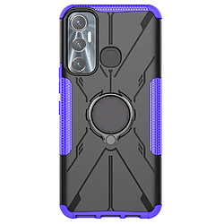 Coque en TPU anti-chocs avec béquille pour votre Infinix Hot 11 - violet