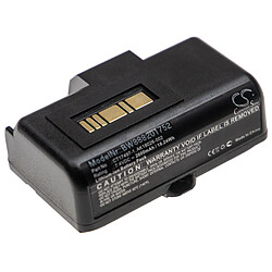 vhbw batterie compatible avec Zebra RW220, RW320 imprimante photocopieur scanner imprimante à étiquette (2600mAh, 7,4V, Li-Ion)