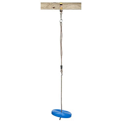 Swingking Swing King Balançoire disque en plastique bleue