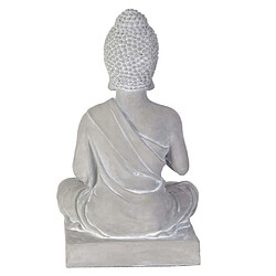 The Home Deco Factory Bouddha assis ciment 27 cm.