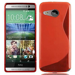 Cadorabo Coque HTC ONE M8 MINI Etui en Rouge