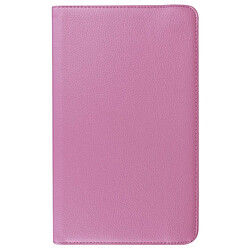 Wewoo Housse Étui rose pour Samsung Galaxy Tab E 9.6 / T560 / T561 Litchi Texture Horizontal Flip solide couleur en cuir avec 360 degrés support de rotation