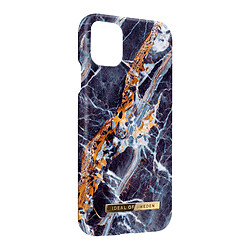 Coque iPhone 11 Pro Midnight Blue Marble Résistante Ideal of Sweden bleu