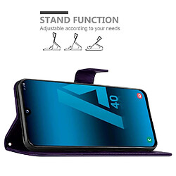 Avis Cadorabo Coque Samsung Galaxy A40 Etui en Mauve