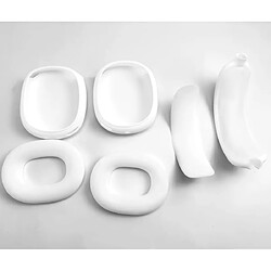 Avis INF Lot de 4 étuis de protection en silicone pour écouteurs AirPods Max White