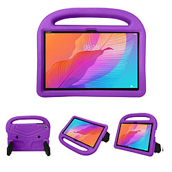 Coque en TPU Moineau Style EVA avec béquille violet pour votre Huawei Enjoy Tablet 2 10.1/T10 9.7/T10S 10.1