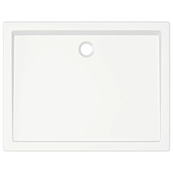 Avis vidaXL Receveur de douche rectangulaire ABS 70x90 cm