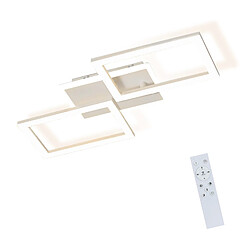 ZMH Plafonnier LED Trois Rectangle Cristal Moderne Chambre à coucher LED 55*34.5cm