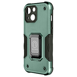 Avizar Coque iPhone 14 Antichoc Hybride avec Anneau Support Magnétique Vert