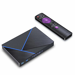 Avis H96Max V56 Smart Set-Top Box Gigabit Android Quad Core 12 8K Bluetooth Media Player H96 V58 Tv Box Noir Us Plug 4 32G